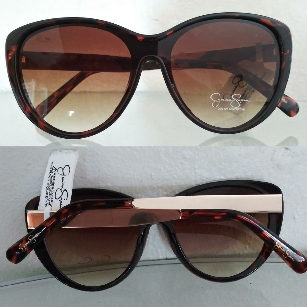 NWT JESSICA SIMPSON SUNGLASSES EYEWEAR ACCESSORY - Picture 1 of 5